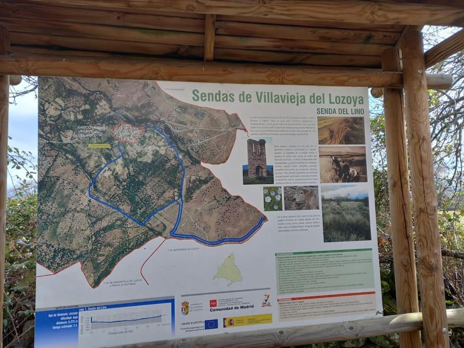 Casita Con Encanto Tranquilidad Villavieja Del Lozoya Wi-Fi En Sierra De Madrid Y A 50 Minutos De Capital 외부 사진
